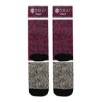 BOOJI ITALY WILD INFLUENCE COLLECTION MEN'S BLACK SOCKS