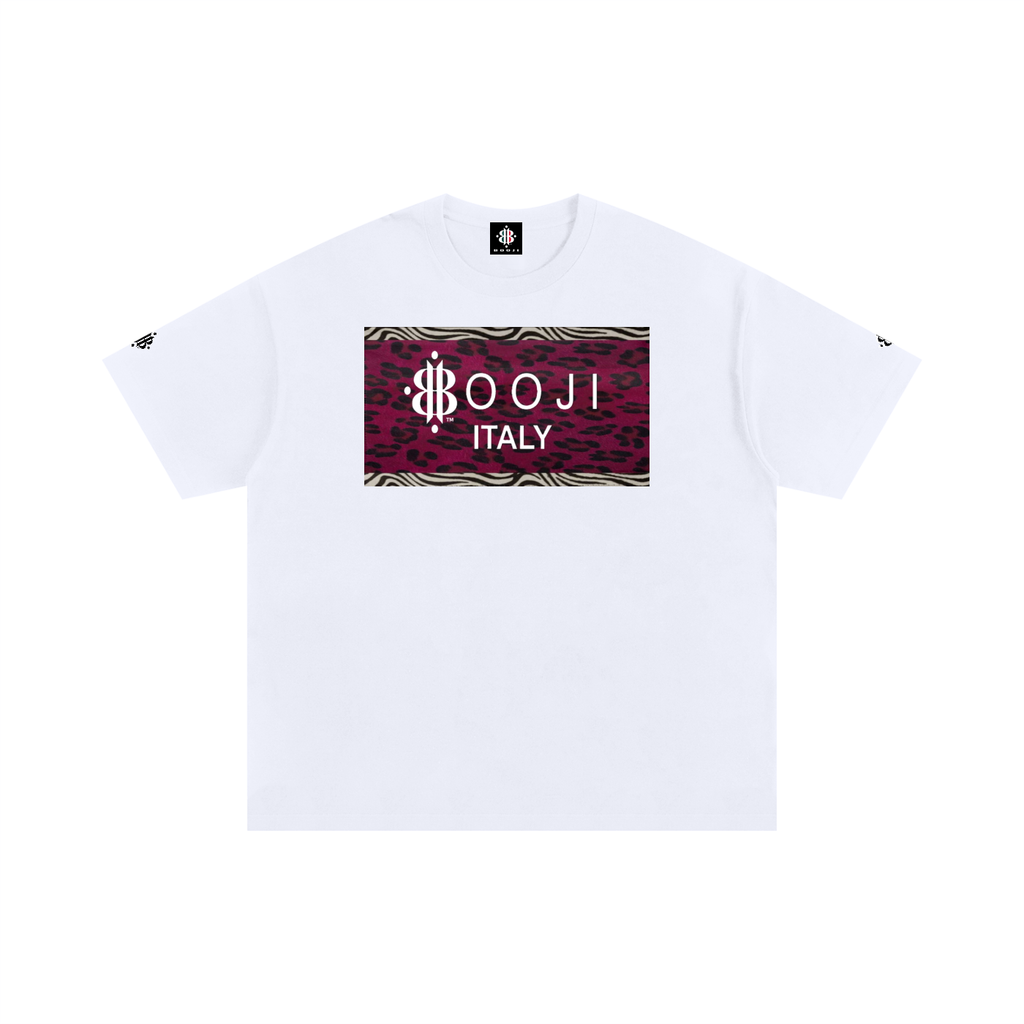 BOOJI ITALY WILD INFLUENCE COLLECTION LOGO COTTON T-SHIRT