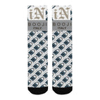 BOOJI ITALY LOCK IN COLLECTION IN BOOJI BEIGE MEN'S WHITE TUBE SOCKS