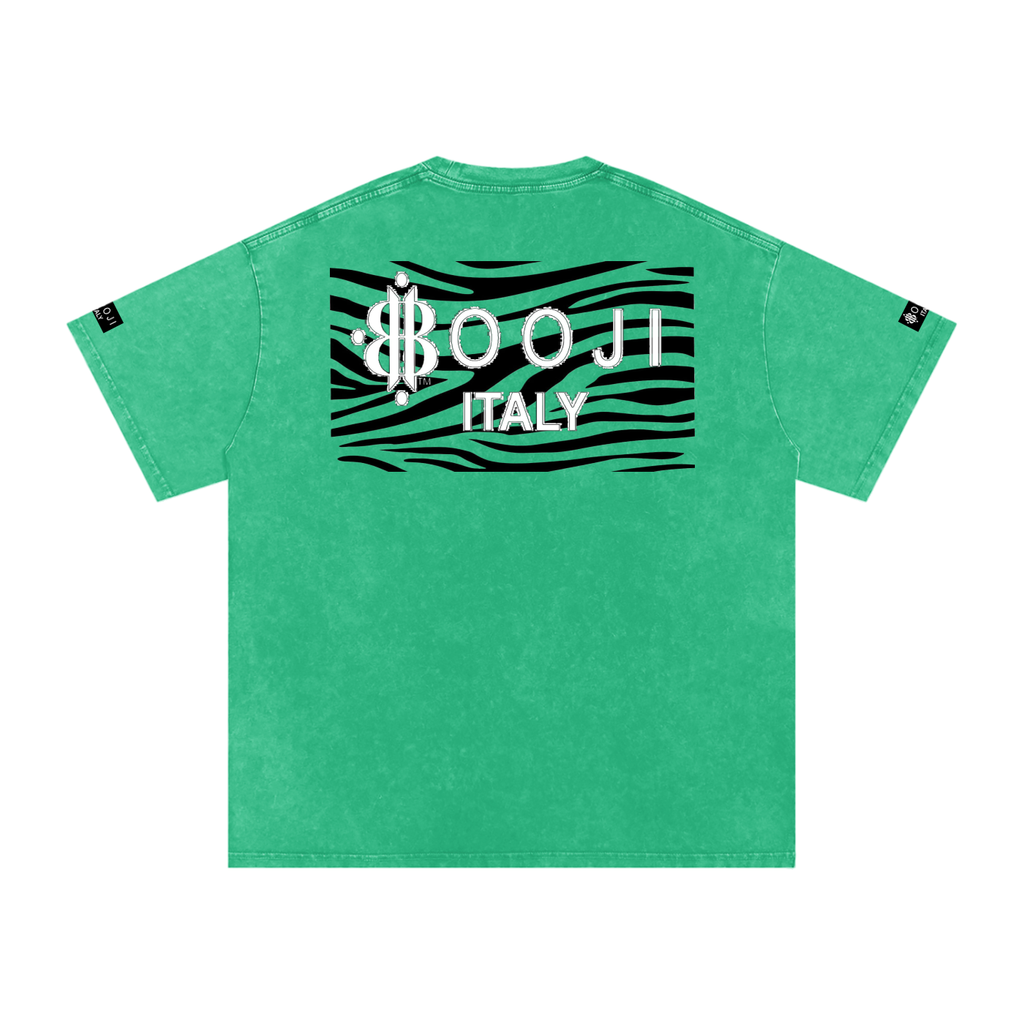 BOOJI ITALY "WILD INFLUENCE" SNOW WASHED T-SHIRT
