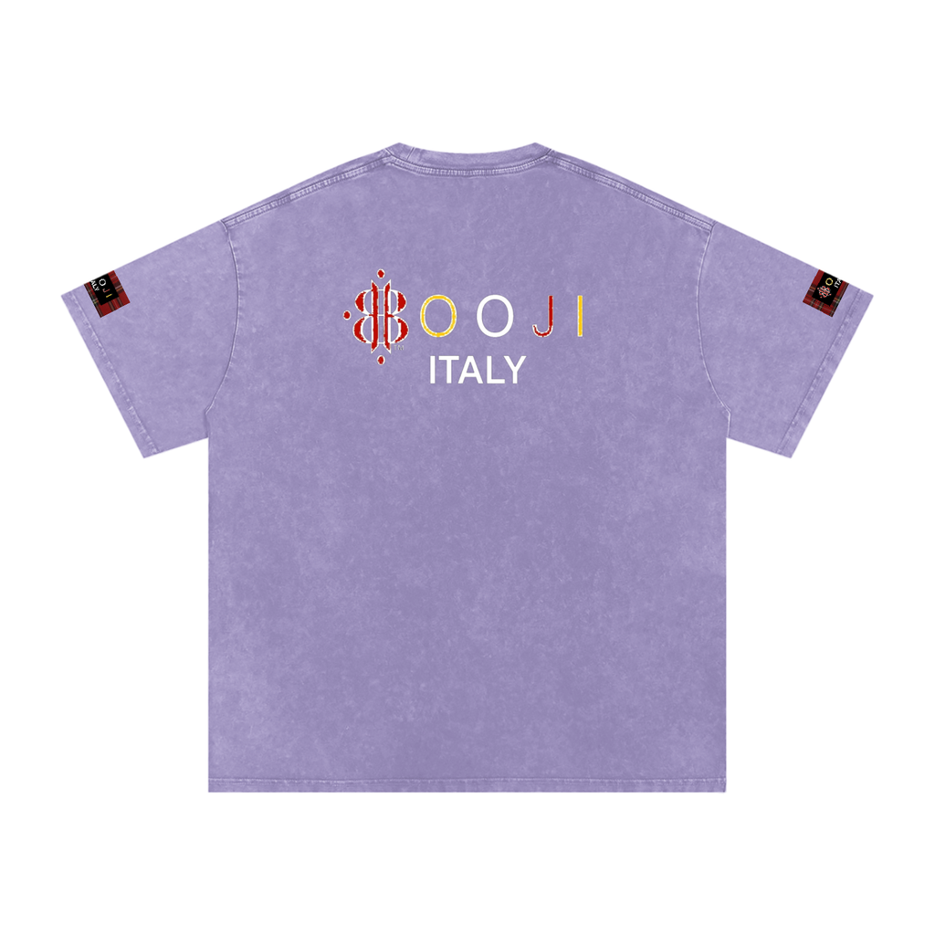 BOOJI ITALY ESCI'S COLLECTION SNOW WASHED T-SHIRT