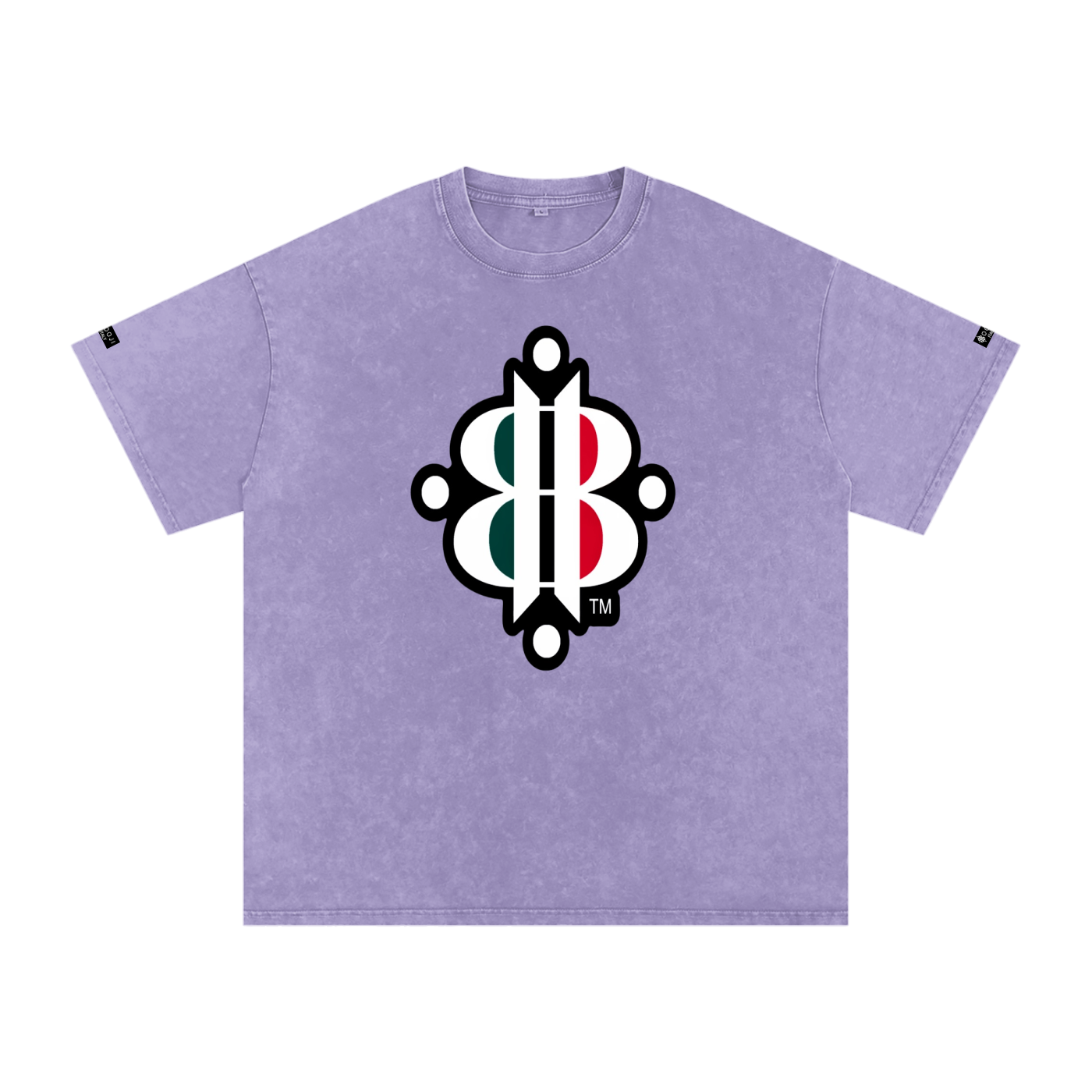 BOOJI ITALY "FLY DENIM MFR." SNOW WASHED T-SHIRT