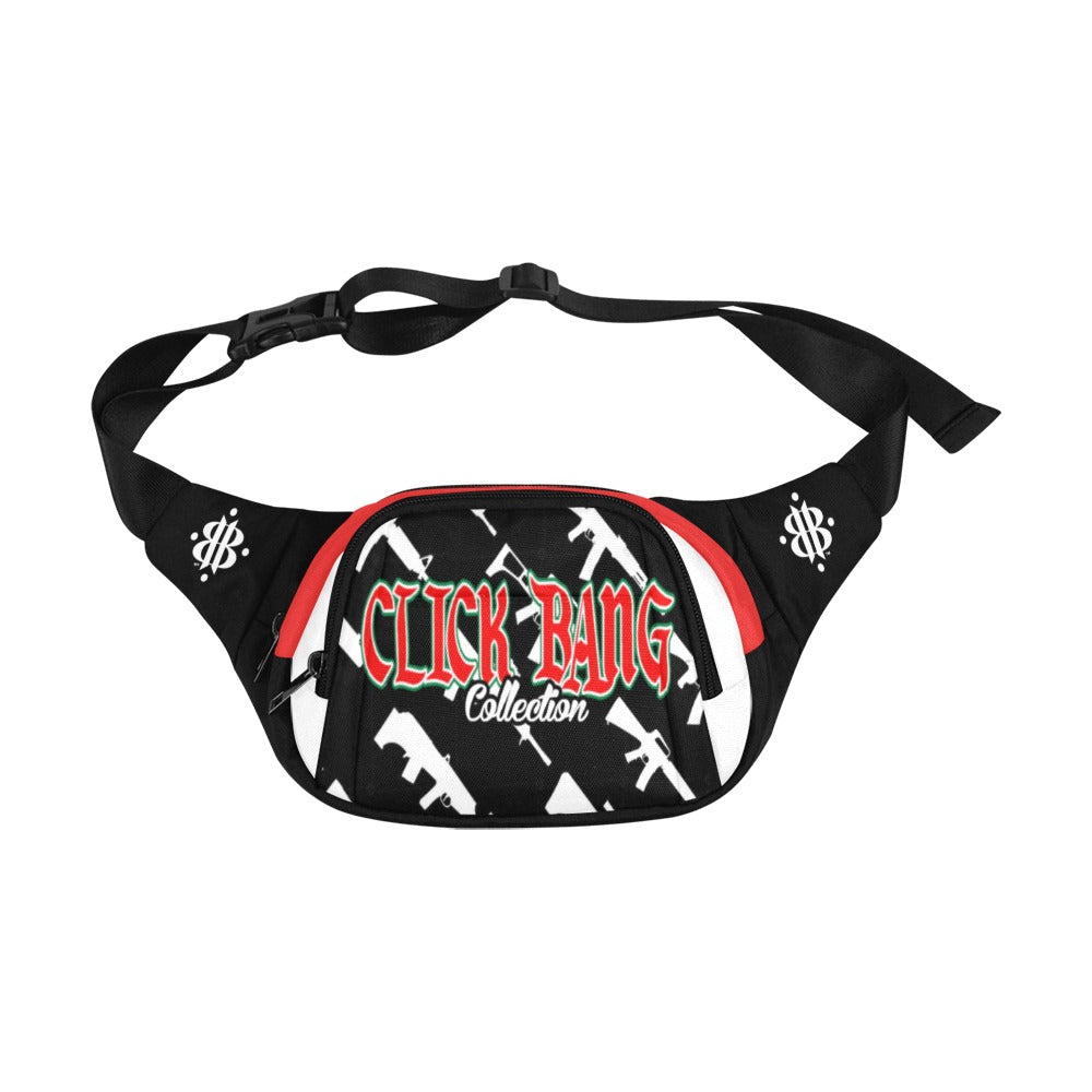 BOOJI ITALY CLICK BANG COLLECTION BLACK WAIST BAG