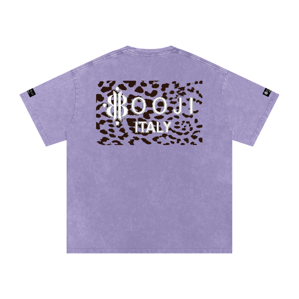 BOOJI ITALY "SAVAGE HEROES" SNOW WASHED T-SHIRT
