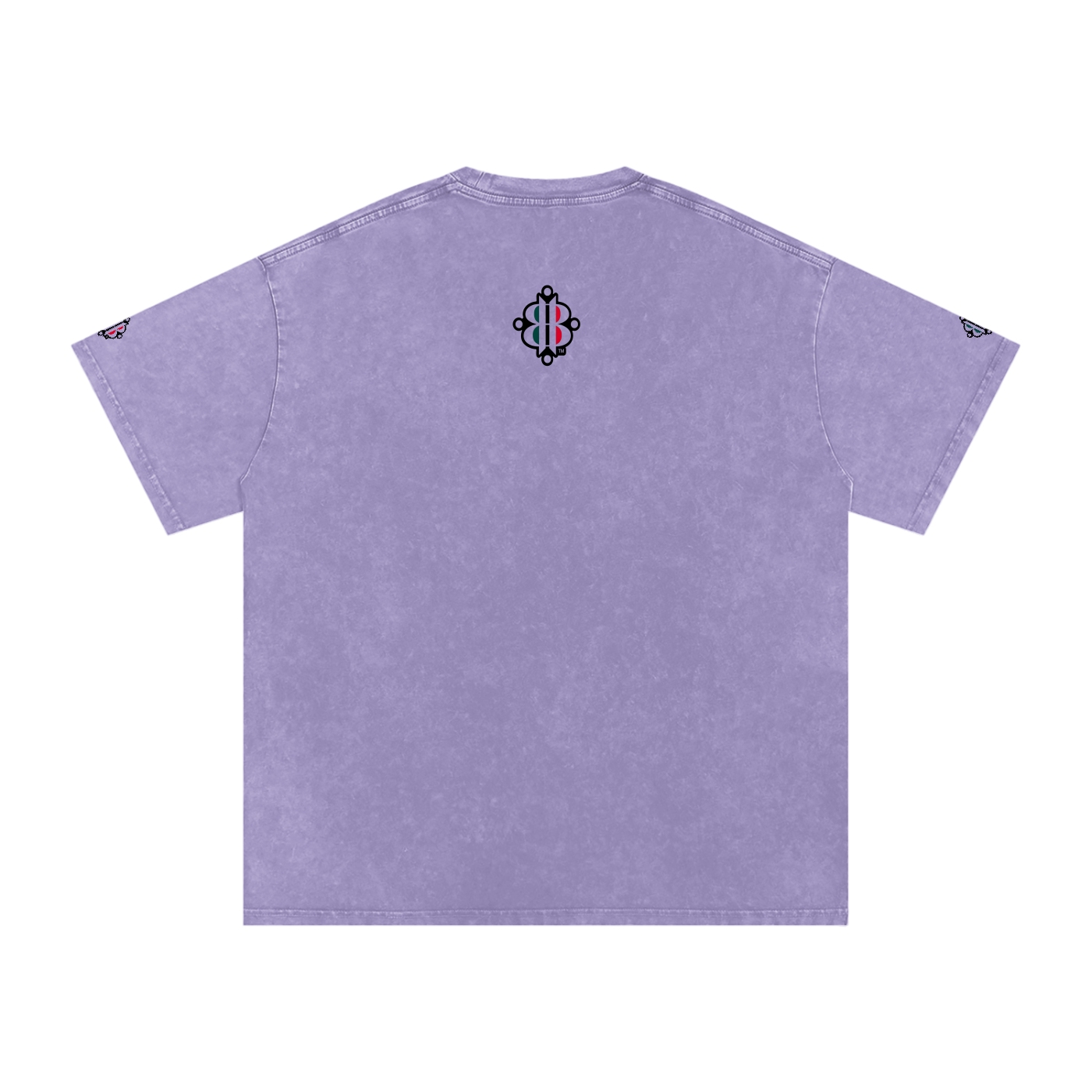 BOOJI ITALY 7 STARS 4 EVER $ LOGO SNOW WASHED T-SHIRT