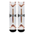 BOOJI ITALY ETA PRIMO LOGO BLACK TUBE SOCKS Men's Custom Socks
