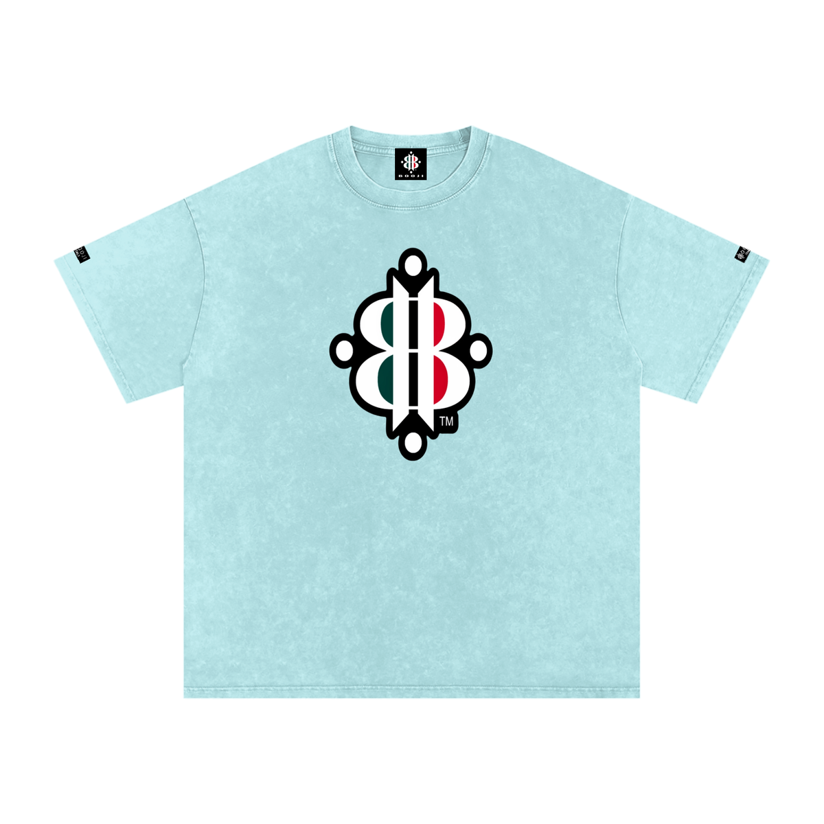 BOOJI ITALY FLY DENIM MFR. COLLECTION SNOW WASHED T-SHIRT