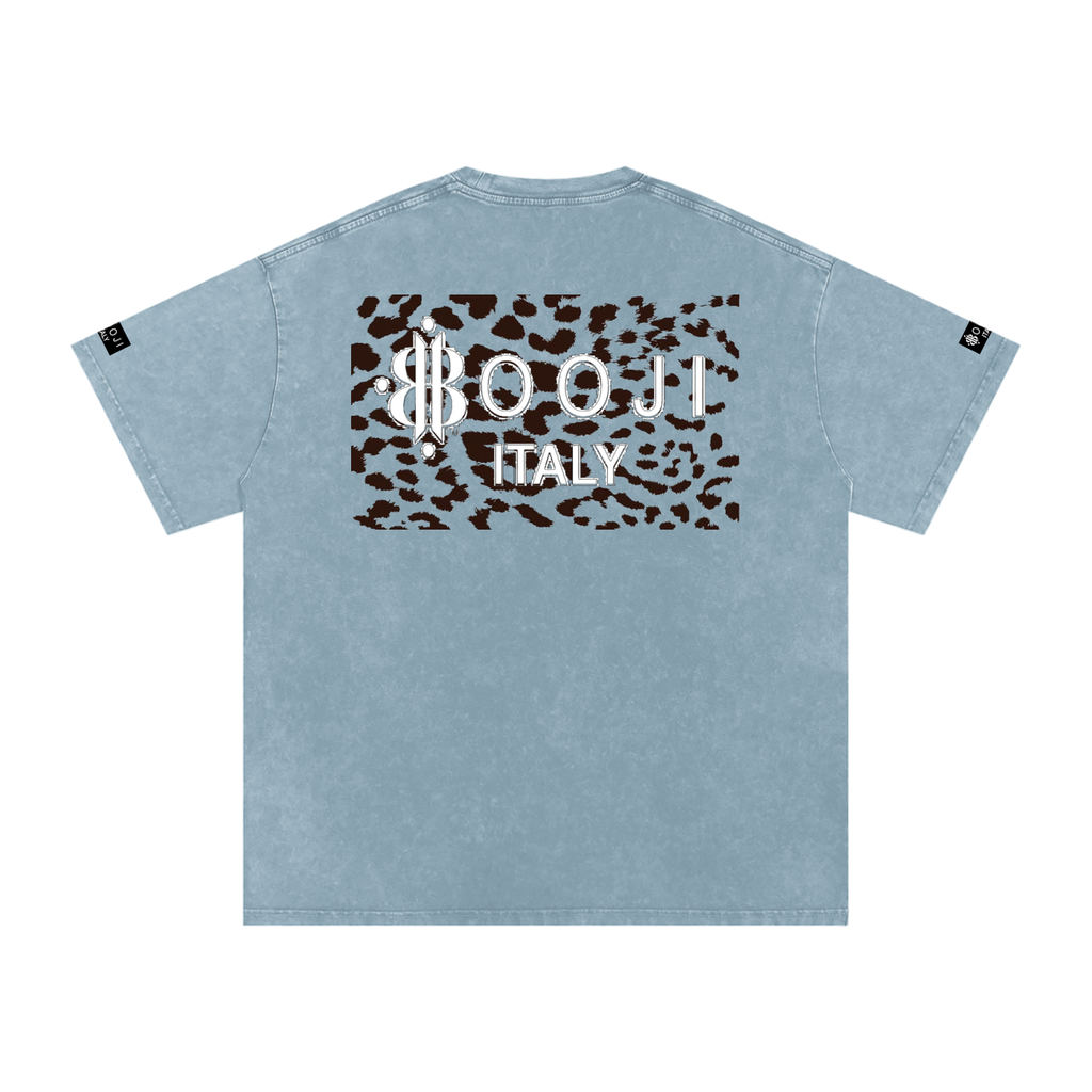 BOOJI ITALY "SAVAGE HEROES" SNOW WASHED T-SHIRT