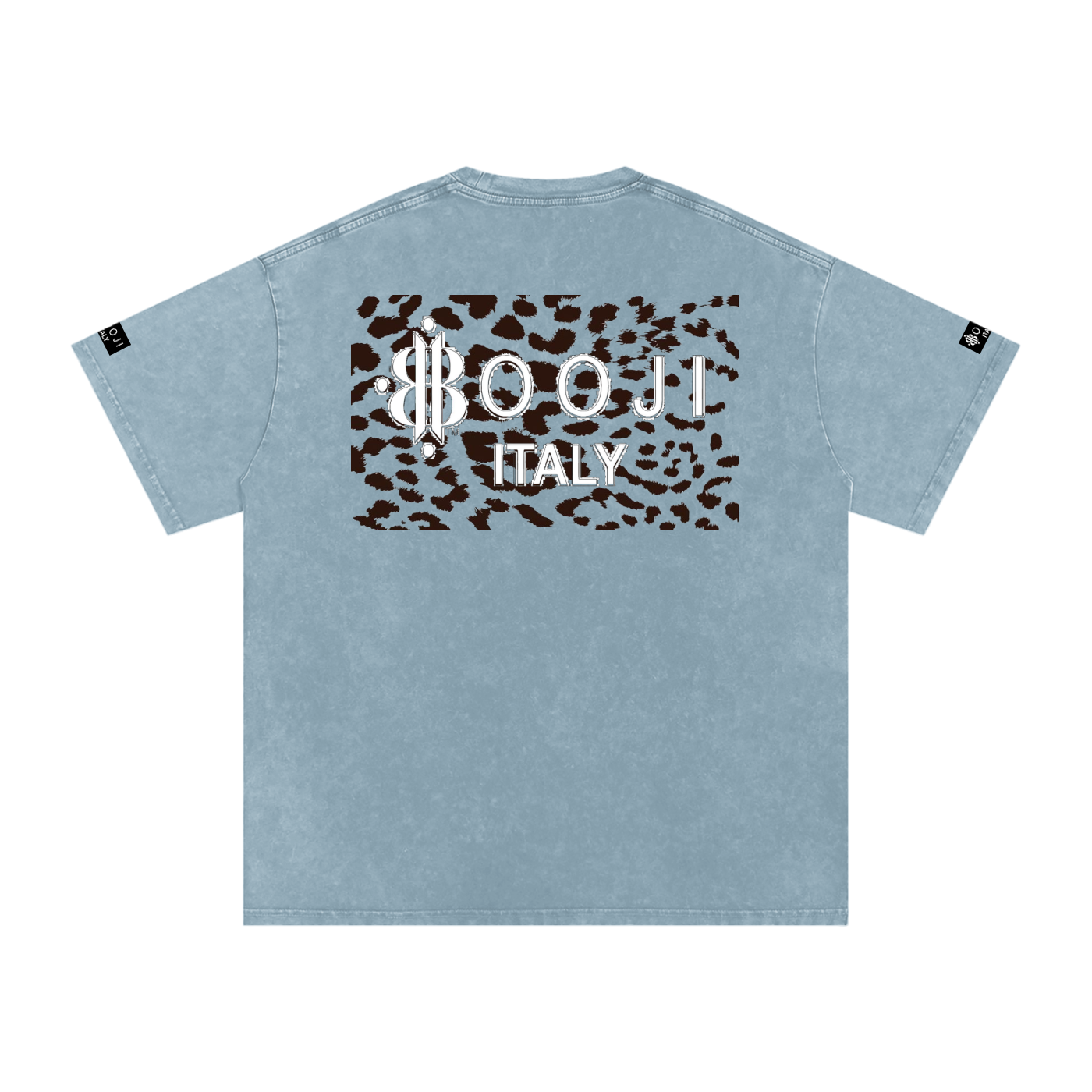 BOOJI ITALY "SAVAGE HEROES" SNOW WASHED T-SHIRT