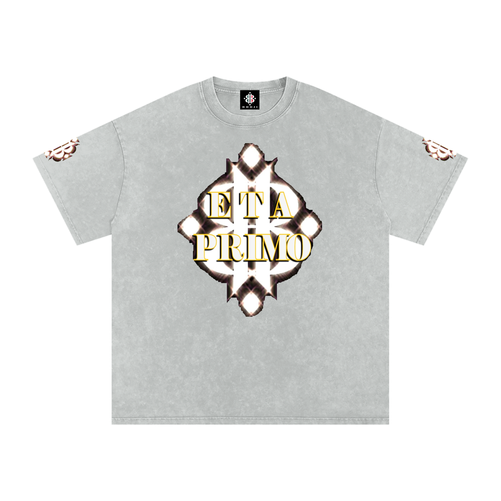 BOOJI ITALY ETA PRIMO COLLECTION SNOW WASHED T-SHIRT