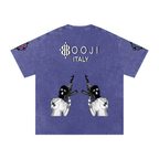 BOOJI ITALY BITE THA BULLET SNOW WASHED T-SHIRT