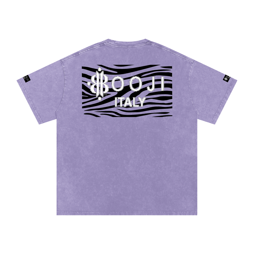 BOOJI ITALY "WILD INFLUENCE" SNOW WASHED T-SHIRT