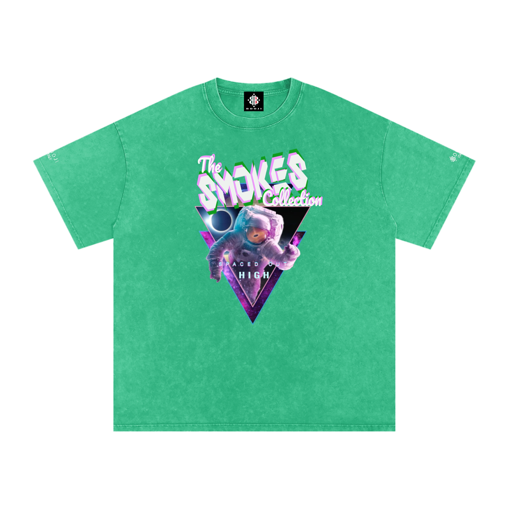 BOOJI ITALY SMOKES COLLECTION SNOW WASHED T-SHIRT