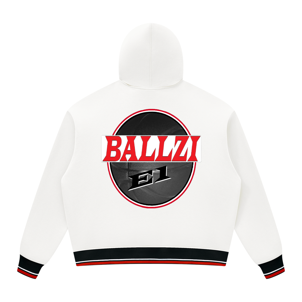 BOOJI ITALY BALLZI E1 COLLECTION COLOR BLOCK FLEECE HOODIE