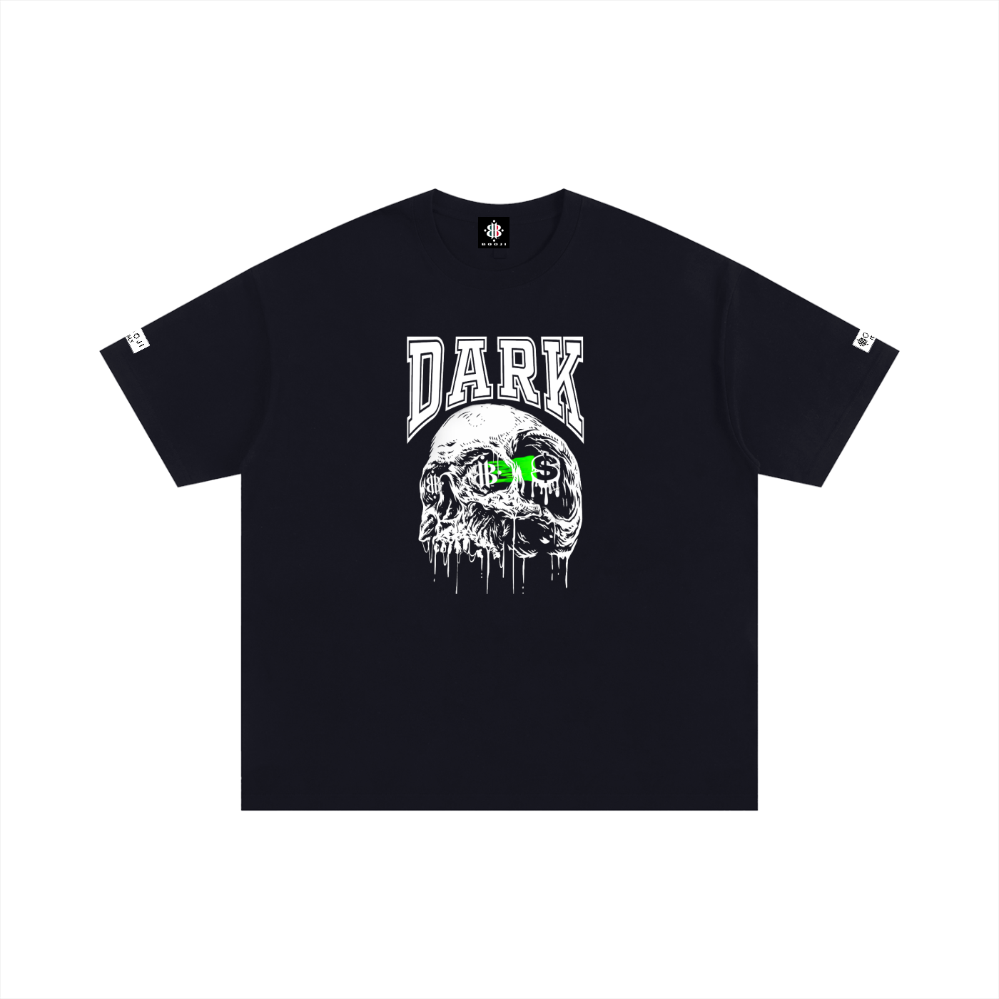 BOOJI ITALY DARK MONEY MINDED COTTON T-SHIRT