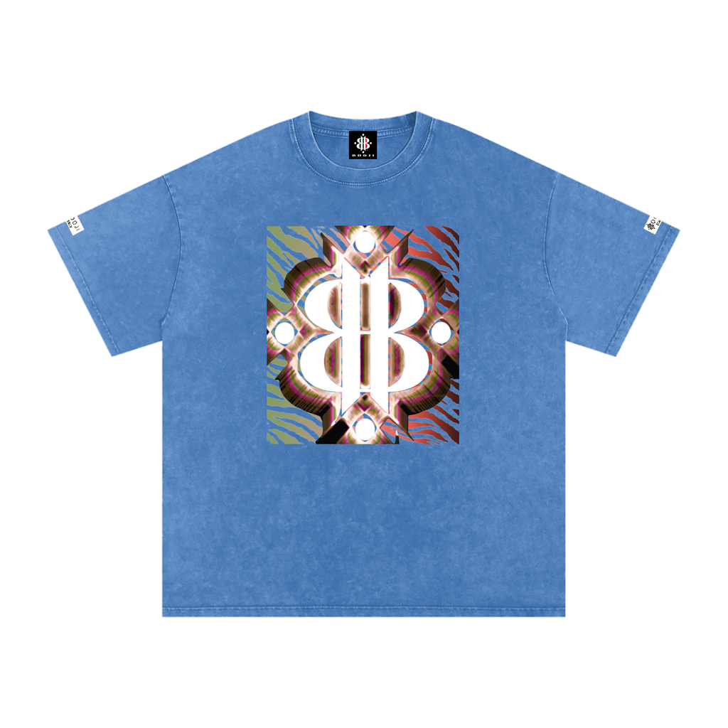 BOOI ITALY WILD INFLUENCE KNIFED SNOW WASHED T-SHIRT