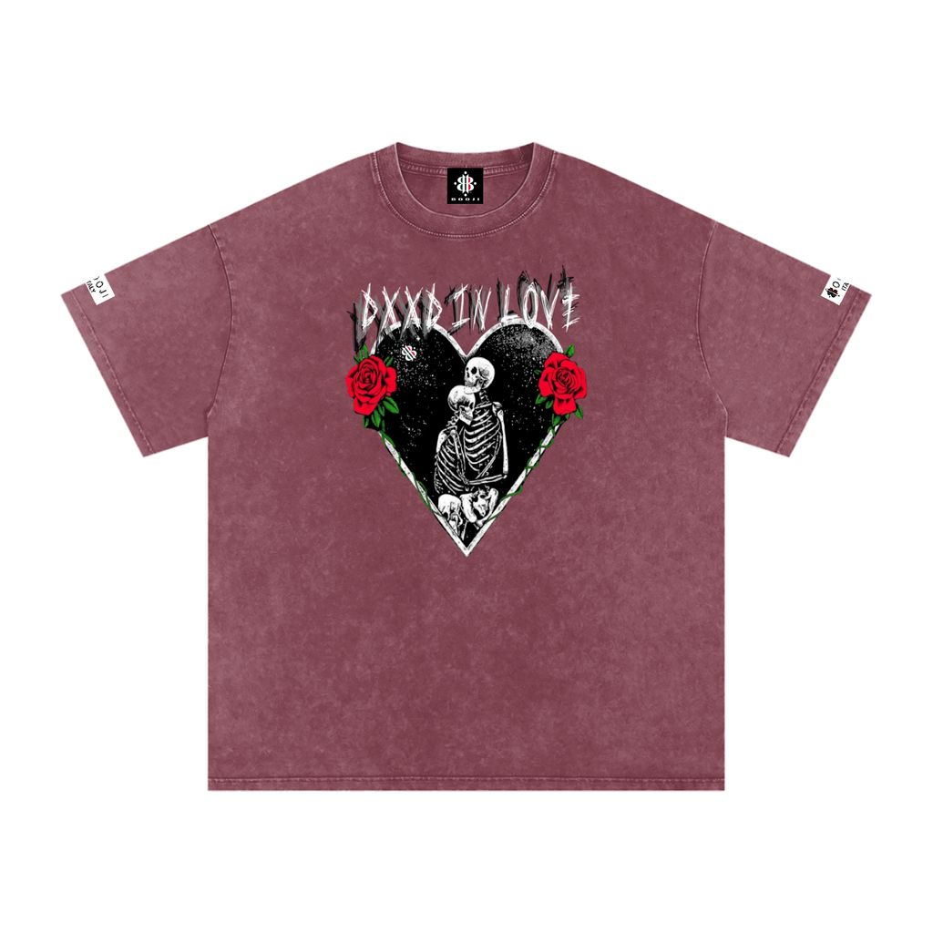 BOOJI ITALY DXXD IN LOVE SNOW WASHED T-SHIRT