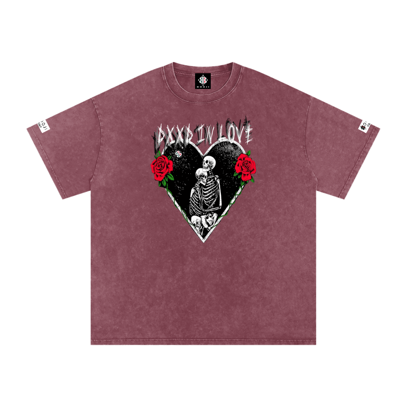 BOOJI ITALY DXXD IN LOVE SNOW WASHED T-SHIRT