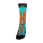 BOOJI ITALY SK8R'S COLLECTION DOGTOWN MEN'S BLACK SOCKS