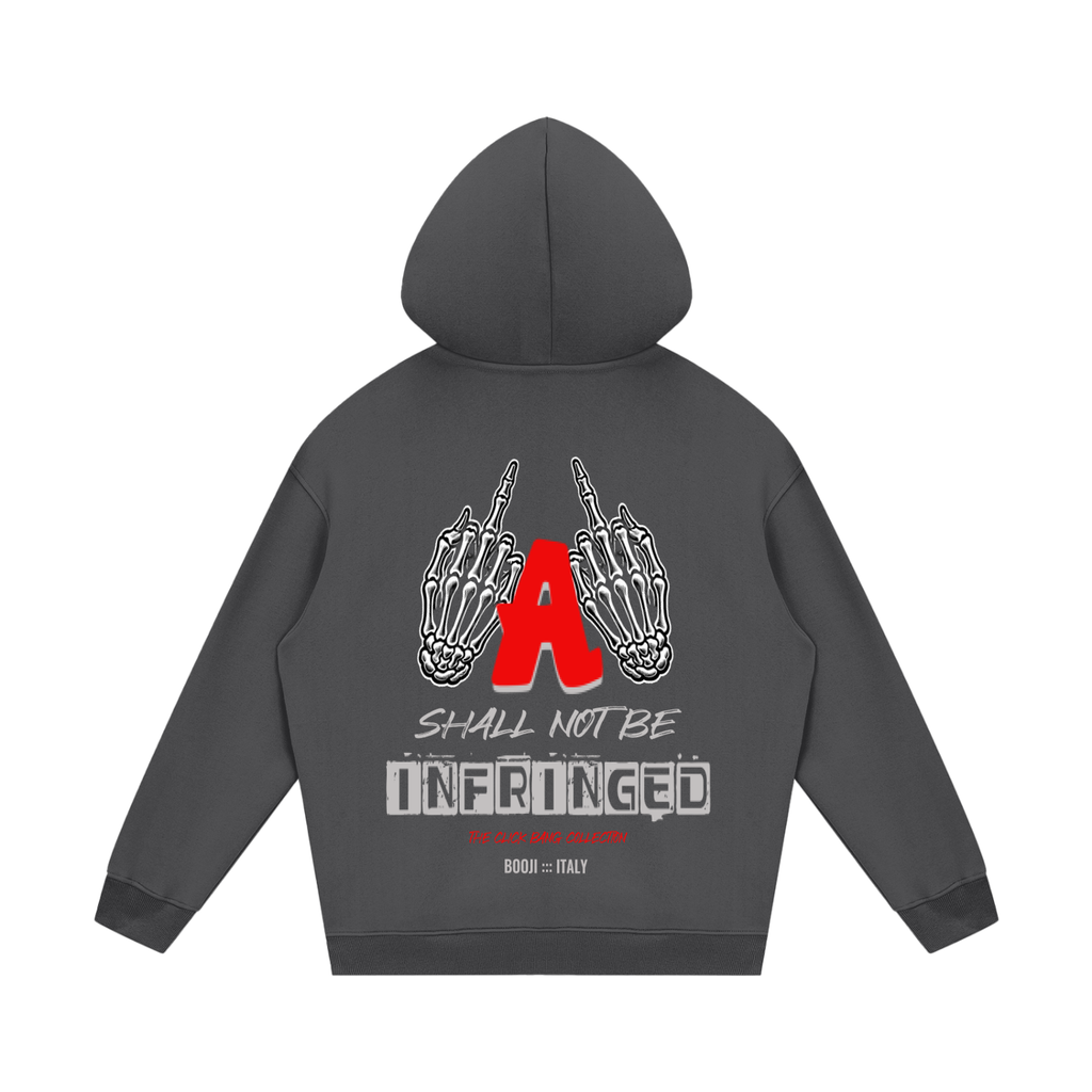 BOOJI ITALY "CLICK BANG COLLECTION" FLEECE HOODIE