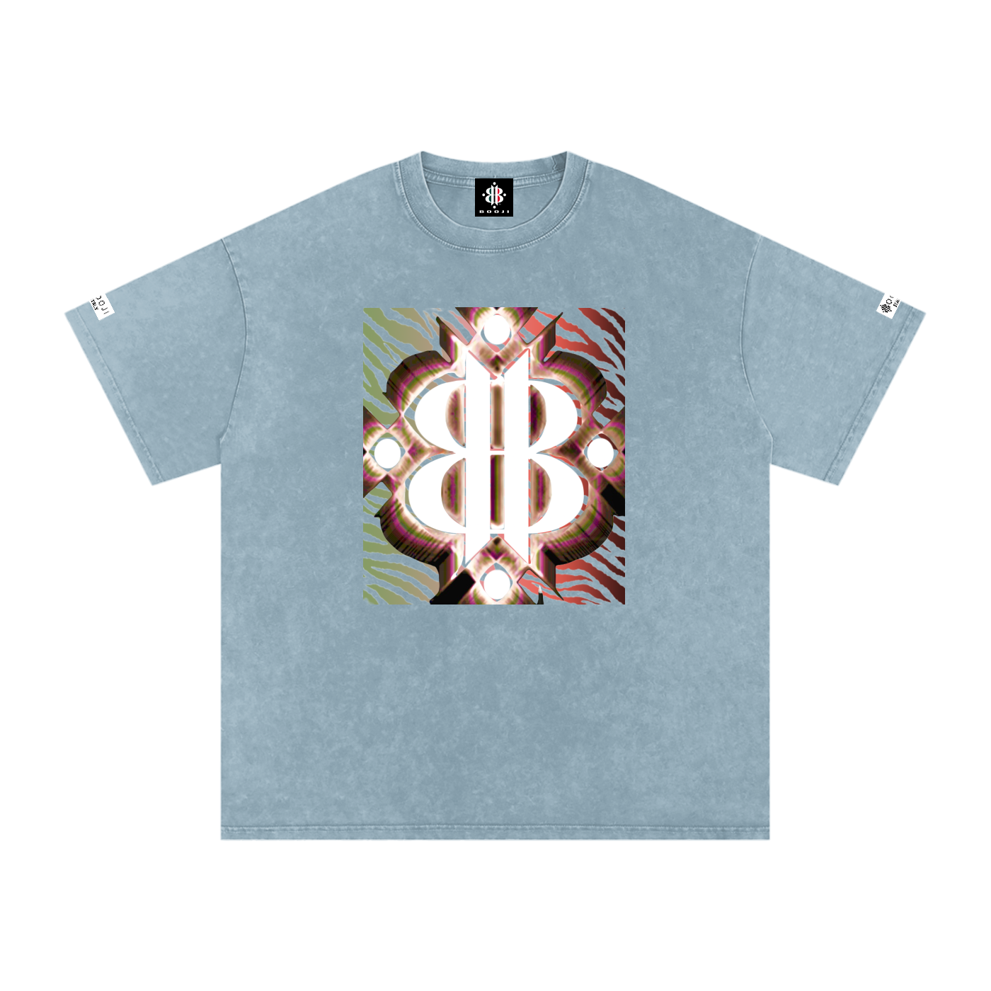 BOOI ITALY WILD INFLUENCE KNIFED SNOW WASHED T-SHIRT