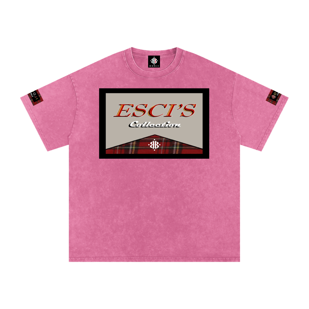 BOOJI ITALY ESCI'S COLLECTION SNOW WASHED T-SHIRT