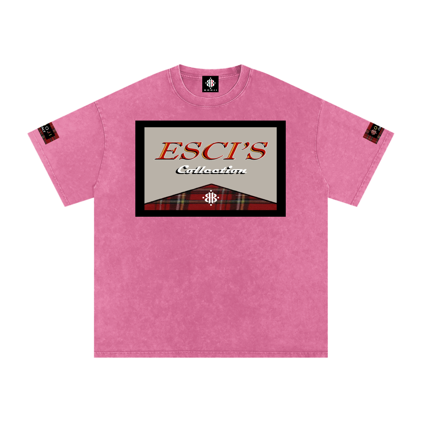 BOOJI ITALY ESCI'S COLLECTION SNOW WASHED T-SHIRT