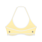 BOOJI ITALY 4 EVER $ LOGO WOMEN'S HALTER YOGA SPORTS BRA