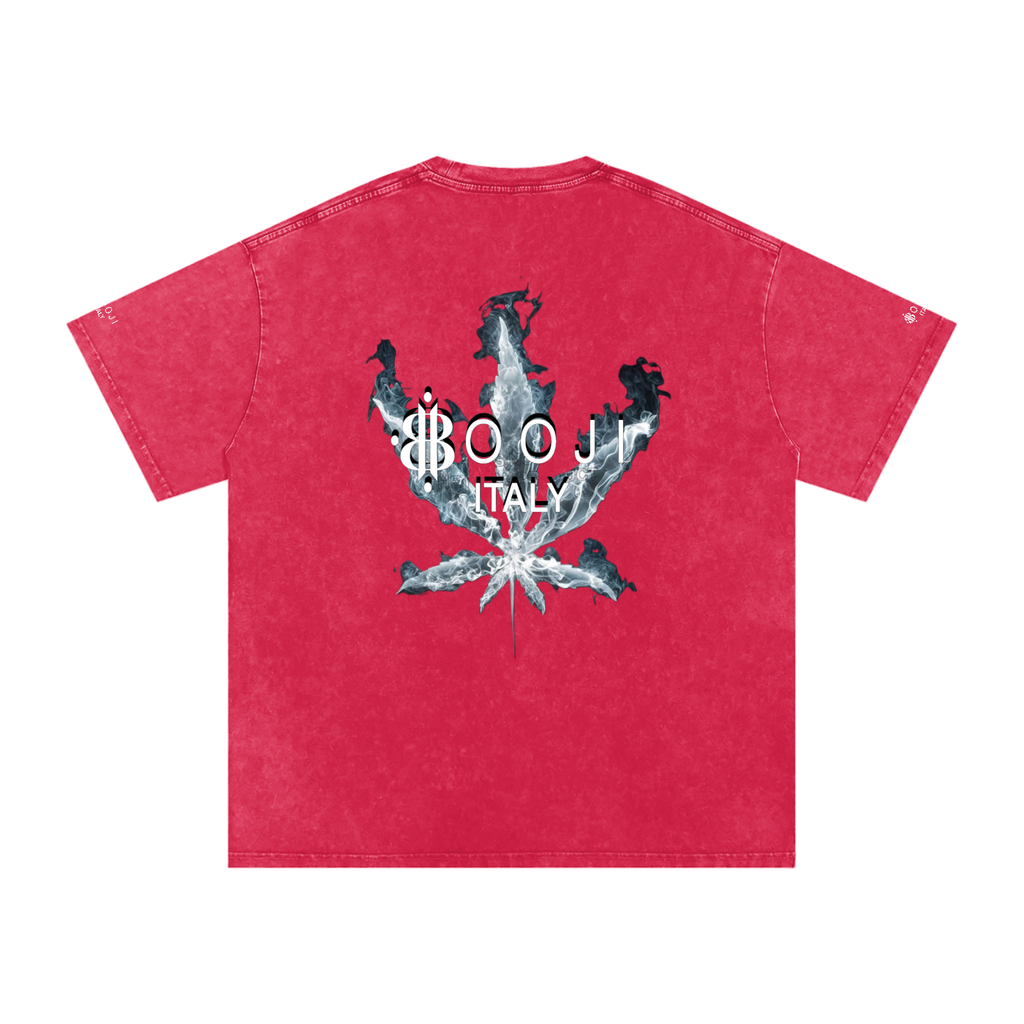 BOOJI ITALY SMOKES COLLECTION SNOW WASHED T-SHIRT