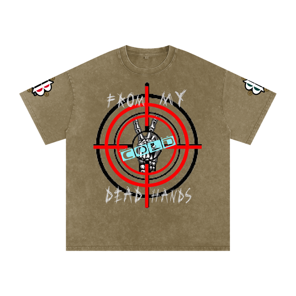 BOOJI ITALY "CLICK BANG COLLECTION" SNOW WASHED T-SHIRT