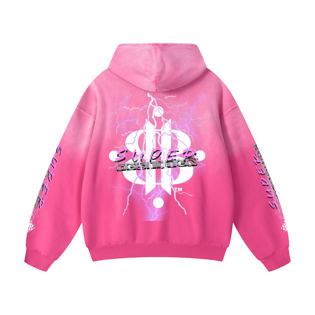 BOOJI ITALY "SUPER POSITION" HEAVY SUNFADED HOODIE
