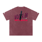 BOOJI ITALY WILD INFLUENCE KNIFED SNOW WASHED T-SHIRT