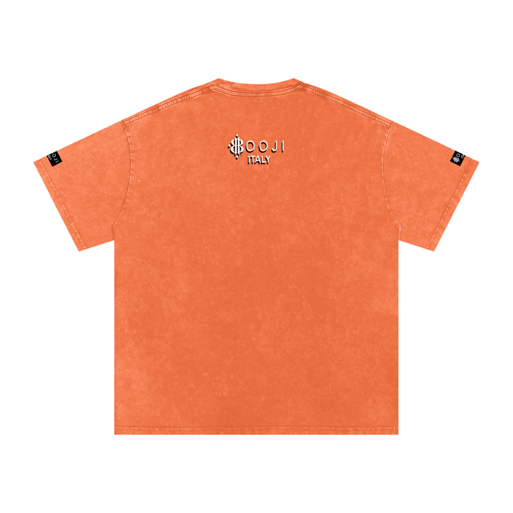 BOOJI ITALY RICH SINNERS SNOW WASHED T-SHIRT