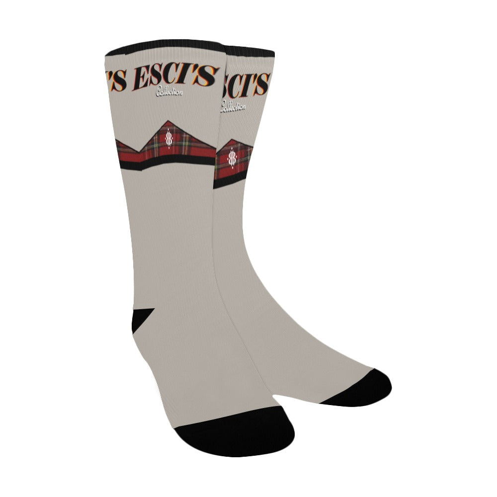 BOOJI ITALY ESCI'S COLLECTION WOMENS LAMB CREW SOCKS Women's Custom Socks