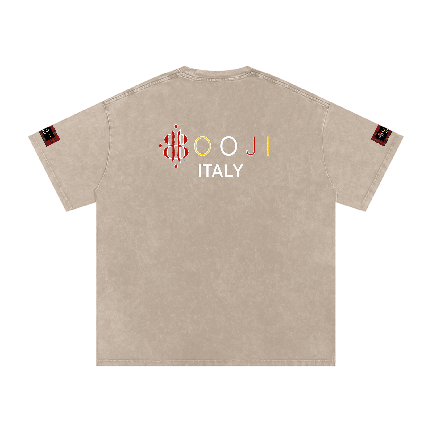 BOOJI ITALY ESCI'S COLLECTION SNOW WASHED T-SHIRT