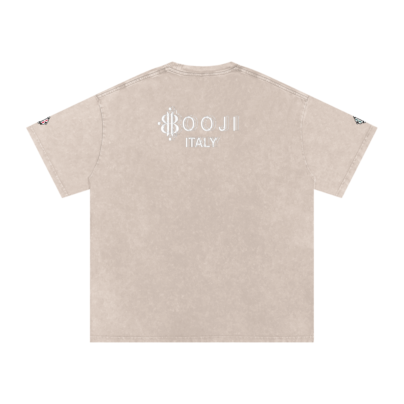 BOOJI ITALY BE A WAVE BEHAVE SNOW WASHED T-SHIRT