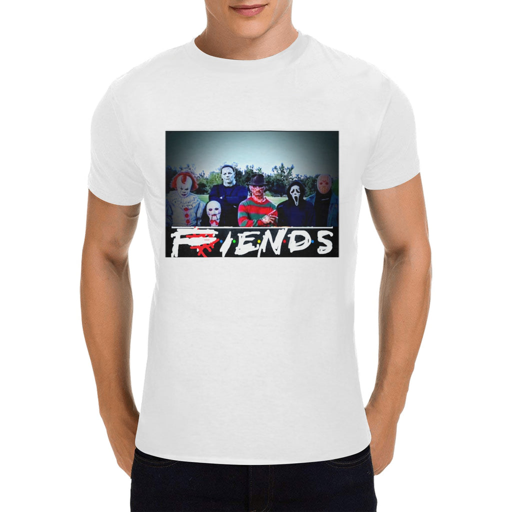 FIENDS TEE Classic Men's T-shirt (USA Size) (Model T02)