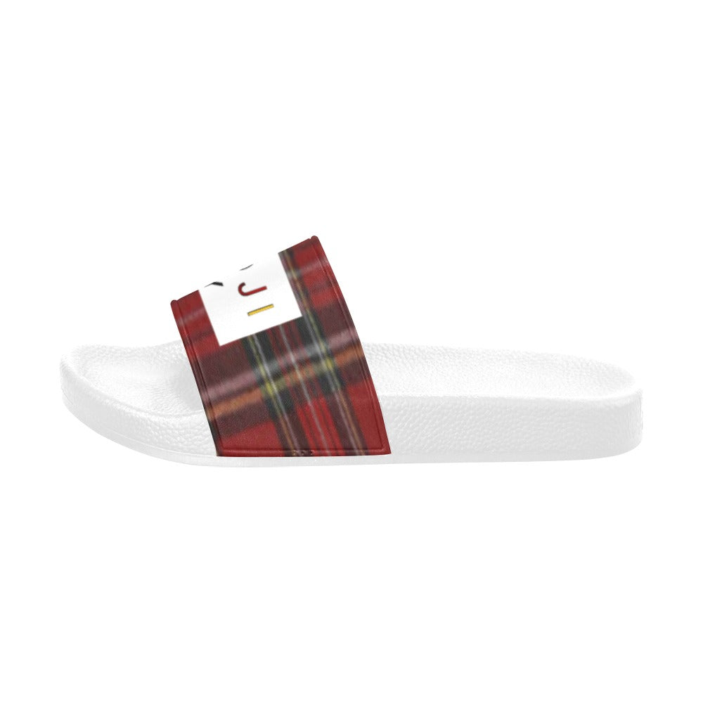 BOOJI ITALY ESCI'S COLLECTION LOGO WHITE WOMEN'S WHITE SOLE SLIDES