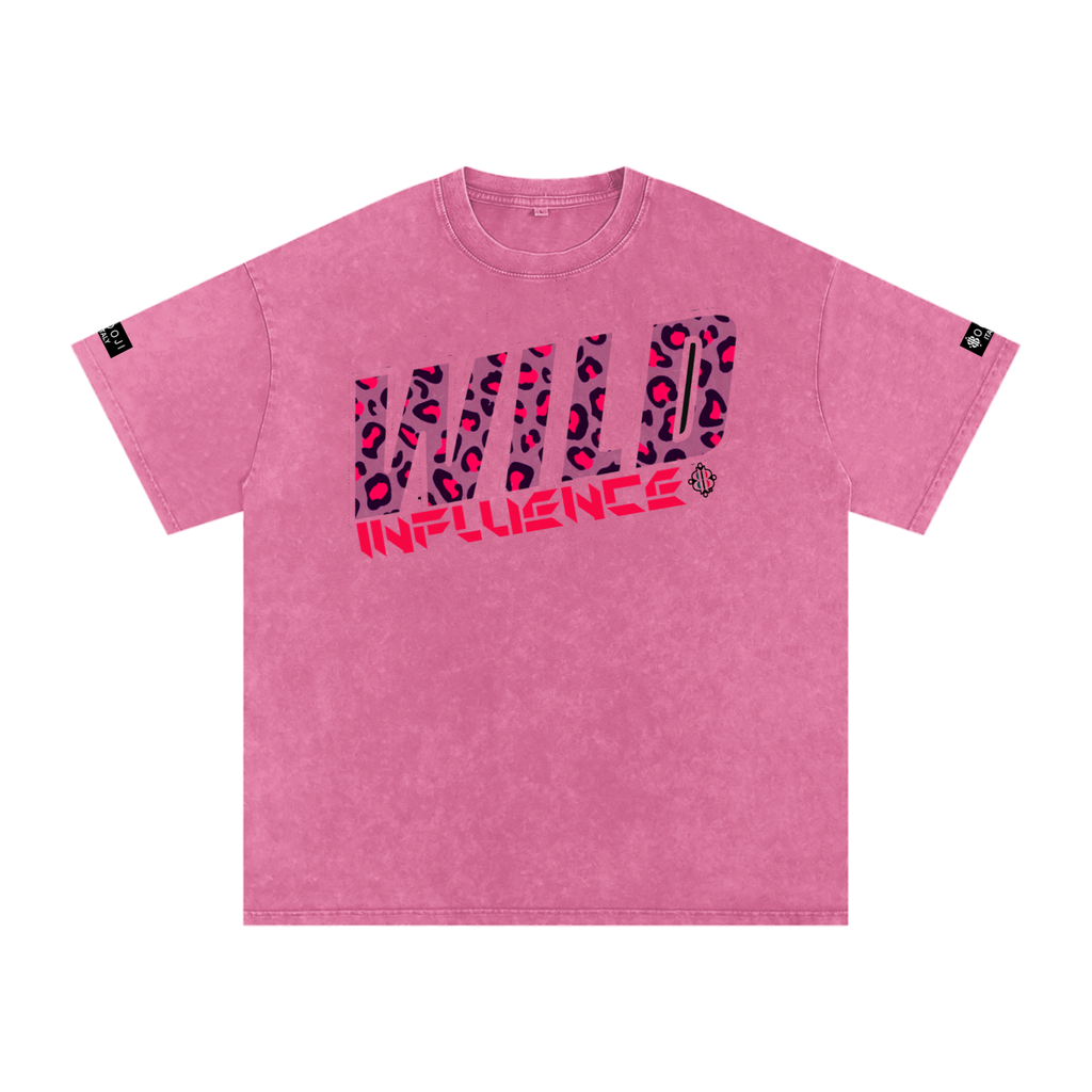 BOOJI ITALY "WILD INFLUENCE" SNOW WASHED T-SHIRT