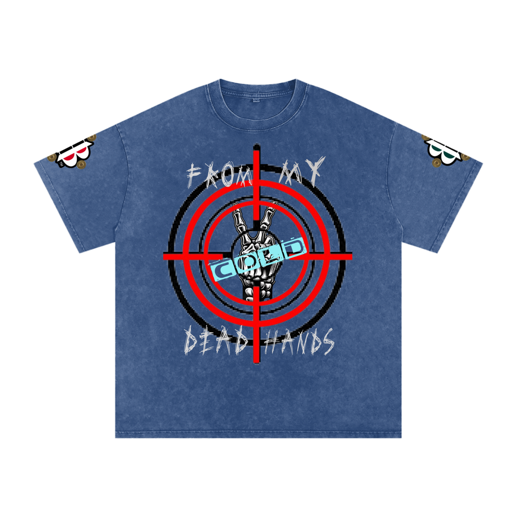 BOOJI ITALY "CLICK BANG COLLECTION" SNOW WASHED T-SHIRT