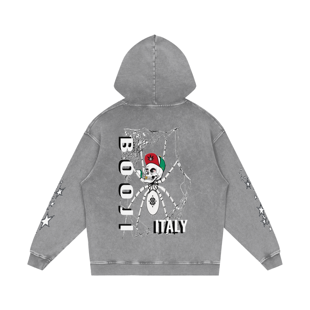 BOOJI ITALY MOLLYHOOD COLLECTION SNOW WASHED T-SHIRT