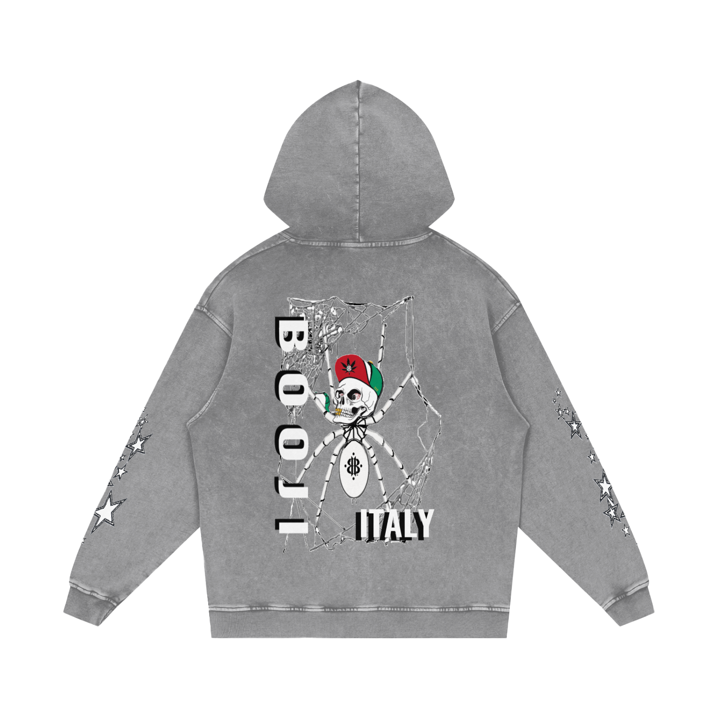 BOOJI ITALY MOLLYHOOD COLLECTION SNOW WASHED T-SHIRT