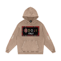 BOOJI ITALY ESCI'S COLLECTION  SNOW WASHED HOODIE