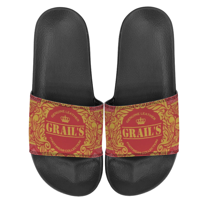 BOOJI ITALY GRAIL'S COLLECTION WOMEN'S BLACK SOLE SLIDES