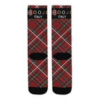 BOOJI ITALY ESCI'S COLLECTION PLAID TUBE SOCKS