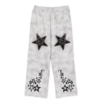 BOOJI ITALY 4 EVER $ LOGO STARS FLEECE SWEATPANTS