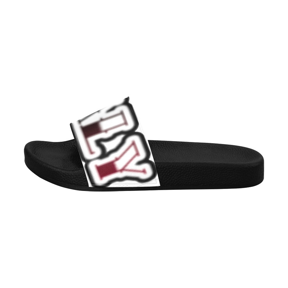 BOOJI TATTOO LOGO SLIDES Women's Slide Sandals(Model 057)