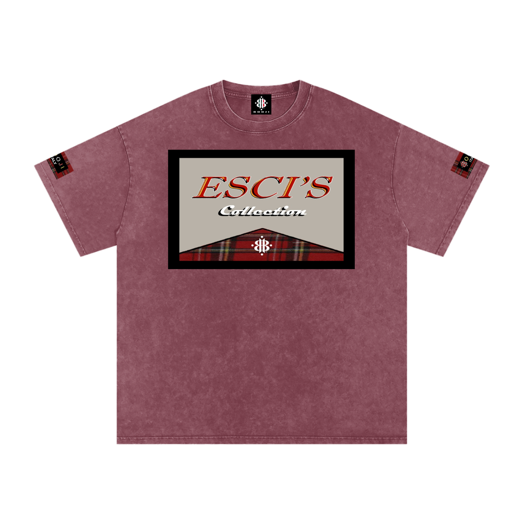 BOOJI ITALY ESCI'S COLLECTION SNOW WASHED T-SHIRT