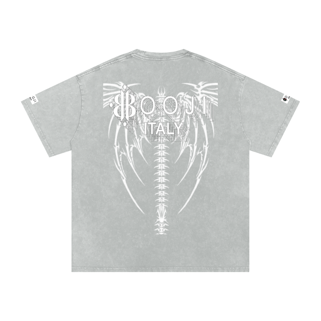 BOOJI ITALY "DXXD IN LOVE" SNOW WASHED T-SHIRT
