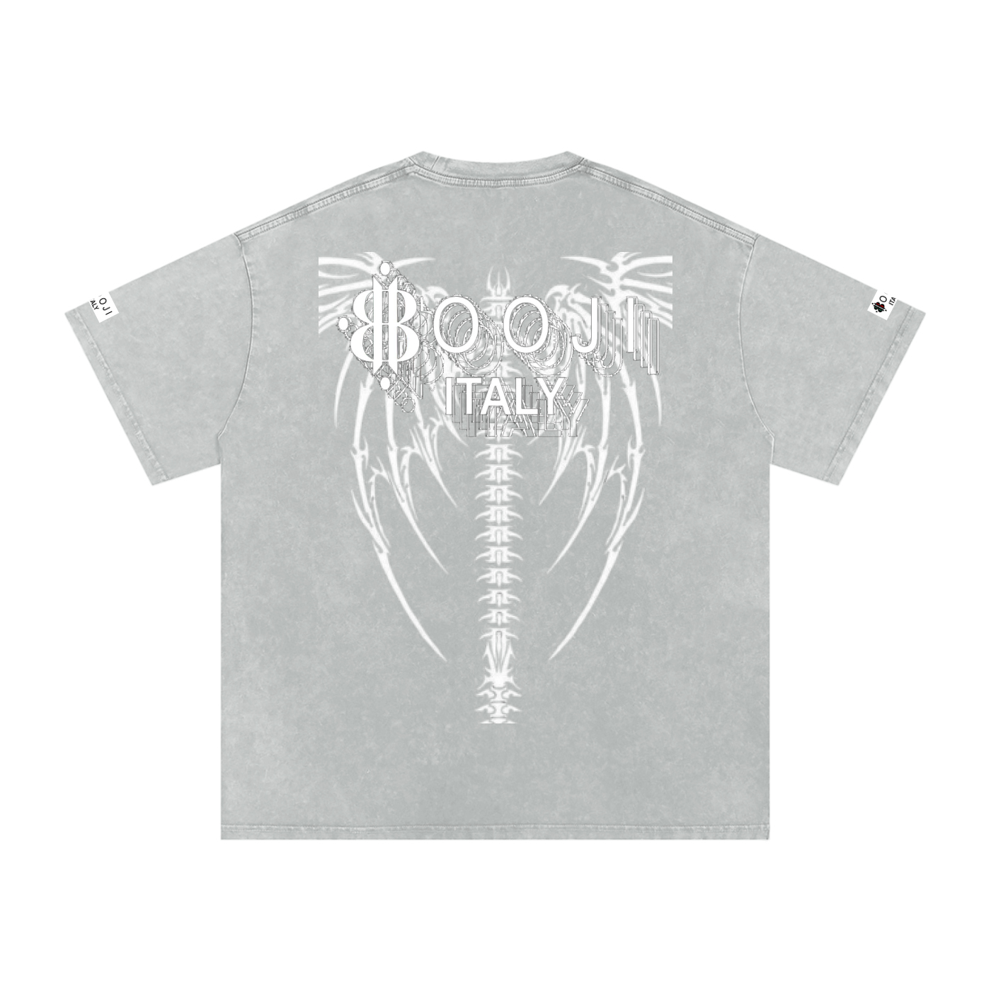 BOOJI ITALY "DXXD IN LOVE" SNOW WASHED T-SHIRT